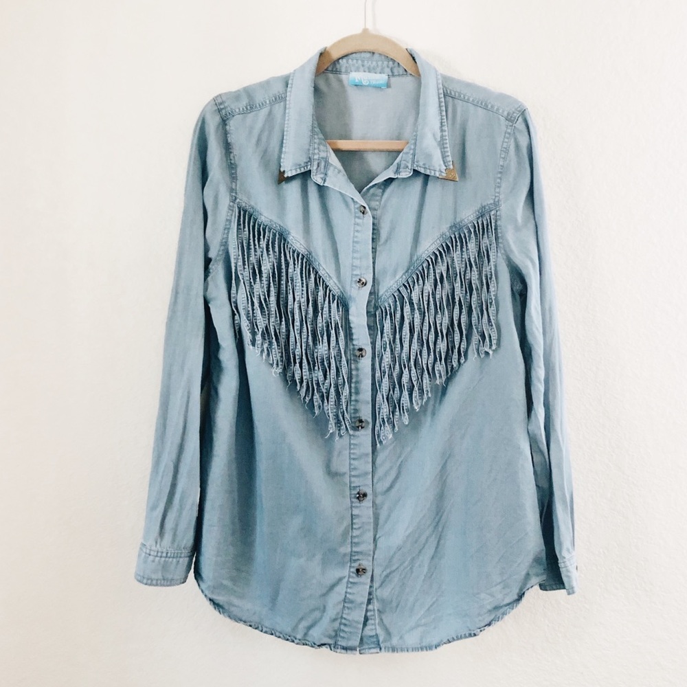 Show Me Your Mumu - Dawson Fringe Shirt